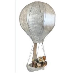 Steampunk Metal Hot Air Balloon Explorer Airship Crows Nest Conversation Piece